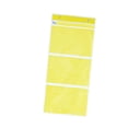 thumbnail image 1 of 1 Pieza Bolsa macenamiento colgante Limpiadores y productos de protección para muebles de jardín Yellow 3 Slots Macarena  Bolsillos de almacenamiento colgantes, 1 of 8
