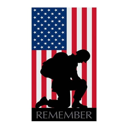 

Chandelier Long Flag Patriotic Soldier Porch Banner Banner Memorial Day Decoration Hanging Patriotic Decoration