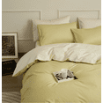 thumbnail image 3 of NAMZI Bed Sheets Set, Bedding Sheets Pillowcases Kit, Twin Bed Set, Hotel Bedding, Home Decor(Yellow), 3 of 5