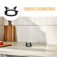 thumbnail image 3 of TEHAUX 2Pcs Portable Iron Wok Stand for Gas Stove Stable Stove Burner Rack Black, 3 of 8