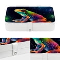 thumbnail image 4 of Frog Portable PU Leather Earring Holder with Removable Compartment - Includes Bracelet Holder, Necklace Organizer, Jewelry Organizer, 4 of 6