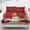 Vintage Floral Snowman, variant on COEQINE Twin Size Sheet Set Soft Wrinkle Free 3 Pieces Bed Sheets Set with Deep Pocket Bedsheet & Pillowcases for Christmas Home Decor, Cute Reindeer Pink