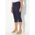 thumbnail image 4 of Catherines Women's Plus Size Everyday Cotton Twill Capri, 4 of 5