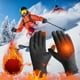 thumbnail image 5 of Touch Screen Winter Gloves for Men Women Outdoor Activities Cycling Hiking Skiing Driving Motorcycle Warm Thermal Waterproof Grip 1 Pair, 5 of 6