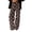 Brown, variant on Women's Polka Extended Floor-Length Jeans Pants
