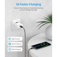 thumbnail image 3 of Cable de carga etguuds USB-A a USB-C, paquete de 5 unidades, para iPhone, color gris, 3 of 8