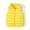 Yellow, variant on Boys Girls Vest Warm Winter Coat Fleece Winter Jacket Thicken Jacket Ea-Hot Pink-(6 Years)