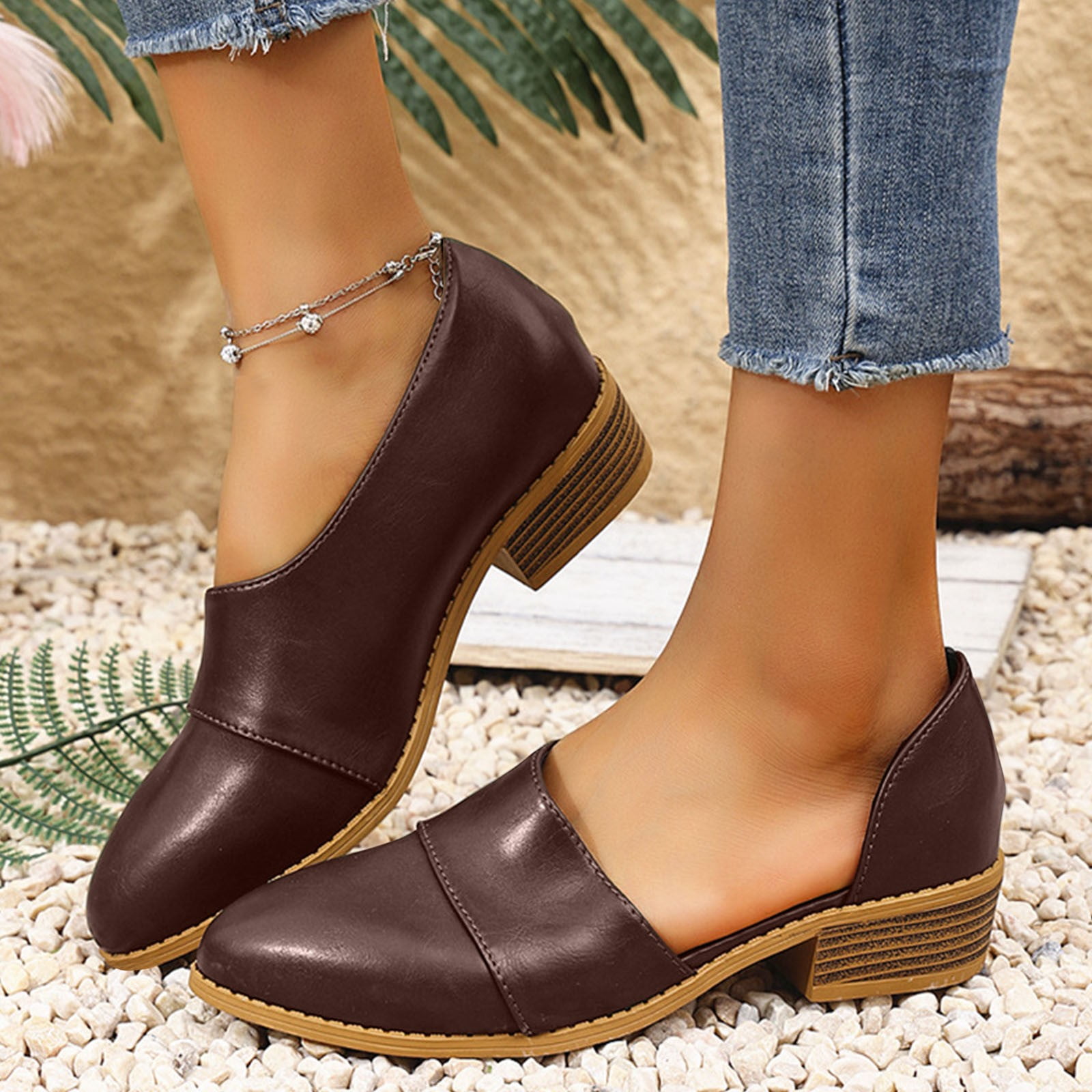 Women's Fashion Casual Spring And Summer New Style Pointed Toe