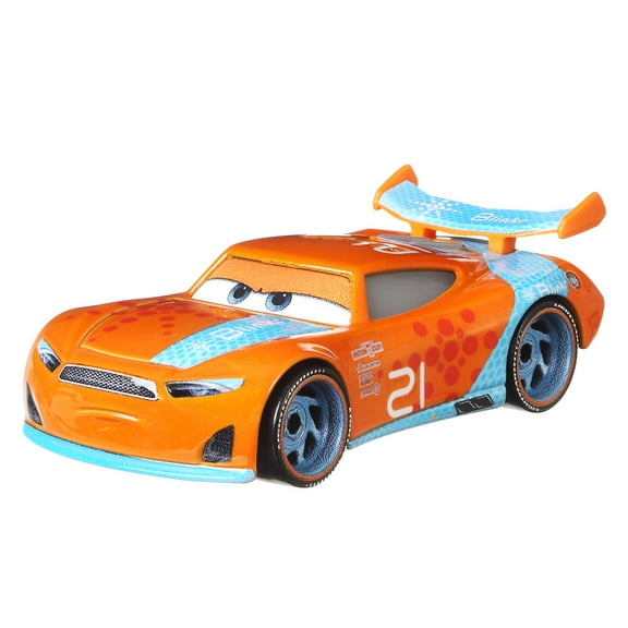 Disney and Pixar Cars Ryan "Inside" Laney 1:55 Scale Die-Cast Toy Car, Collectible Vehicle