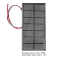 thumbnail image 4 of Mini 2 Uds DC3.5V 250mA Mini Paneles Solares Epoxi DIY Cargador De Células Solares De Polisilicio Con Cable De 30cm, 4 of 7