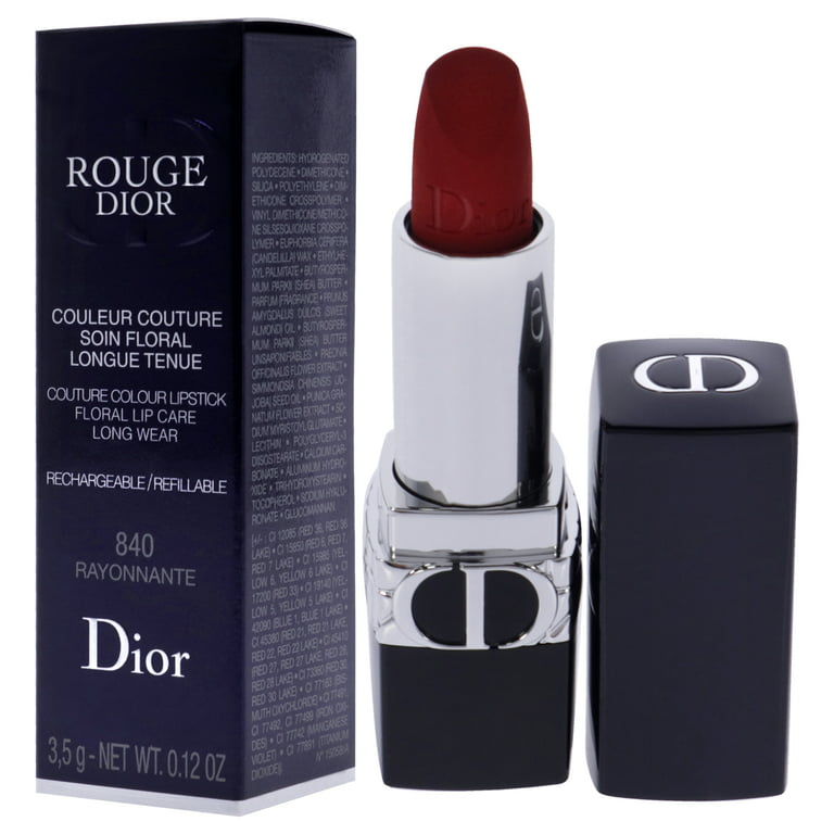 Christian Dior Rouge Dior Velvet Lipstick - 840 Rayonnante , 0.12 oz  Lipstick 