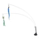 thumbnail image 5 of Divertido juguete de varita para gato, varita de plumas para gato con succión, juguete interactivo para varita de juguete para gatos, Ultra sensible, 5 of 8