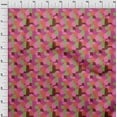 thumbnail image 4 of oneOone Cotton Poplin Twill Pink Fabric Abstract Diy Clothing Quilting Fabric Print Fabric By Yard 56 Inch Wide, 4 of 4