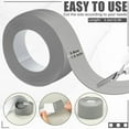 thumbnail image 2 of Triani 10.5Ft* 1.5inch Caulk Tape Waterproof Self Adhesive Sealing Caulk Strip Toilet Sealer Around Toilet Base for Kitchen Stove Sinks Corners Caulking Tape(Grey), 2 of 7