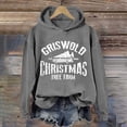 thumbnail image 2 of Sweatshirts for Women Cute Prints Lightweight Pullover Tops Christmas Print Hoodies Sweatshirt Tops, 2 of 5