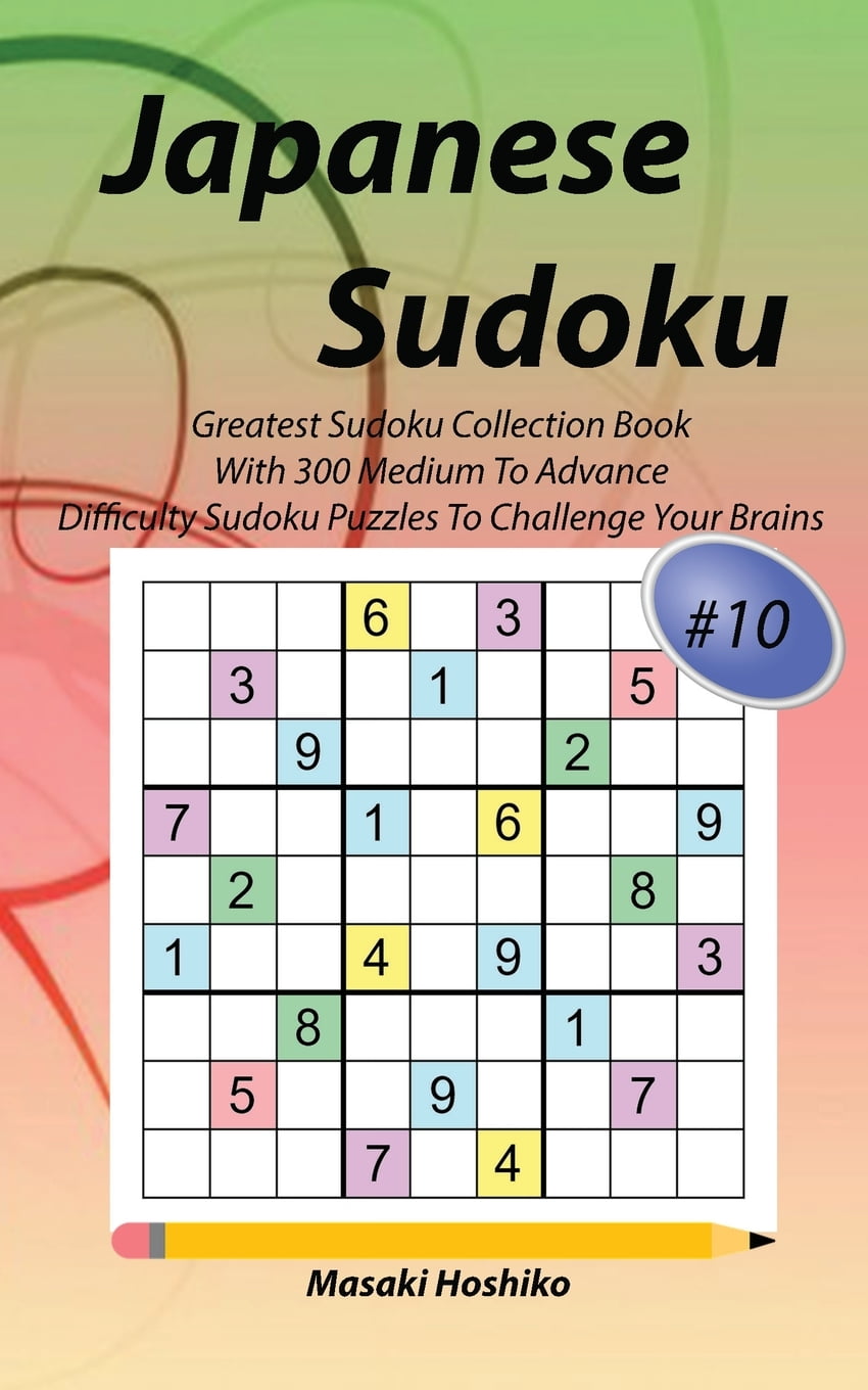 japanese sudoku 10 greatest sudoku collection book with 300 medium