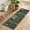 Floral Motifs Gothic Arches, variant on Bedroom Hallway Indoor Outdoor Mat With Rubber Backing Runner Rug Long Exquisite Gothic-style