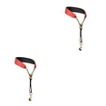 thumbnail image 1 of Youkk Sangle de Cou Douce et Rembourrée pour Saxophone Soprano Clarinette Basse Rouge 45cm 2Ensemble, 1 of 6