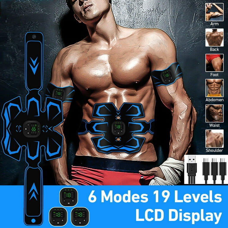 EMS Abdominal Muscle Toning Trainer ABS Stimulator Fitness Binder