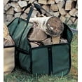thumbnail image 2 of Plow & Hearth Canvas Log Carrier, Green, 2 of 2