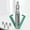 Green, variant on Red 14-in-1 Multi-Angle Ratchet Screwdriver Set - 180° Pivot Head w/ Chrome Vanadium Steel Bits & Case Storage Kit