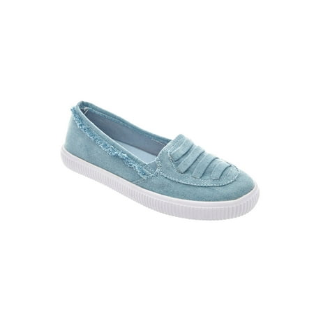 

Comfortview Women s Wide Width The Analia Slip-On Sneaker Sneaker