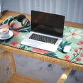 thumbnail image 3 of Long Mouse Pads for Desk,Pioneer Flower Floral Print Pattern Desk Mats on Top Of Desks, Desk Mouse Pad Extra Large with 3mm Non-Slip Base and Stitched Edge for Gaming,Office,Work,Home 35.4"x15.7", 3 of 6