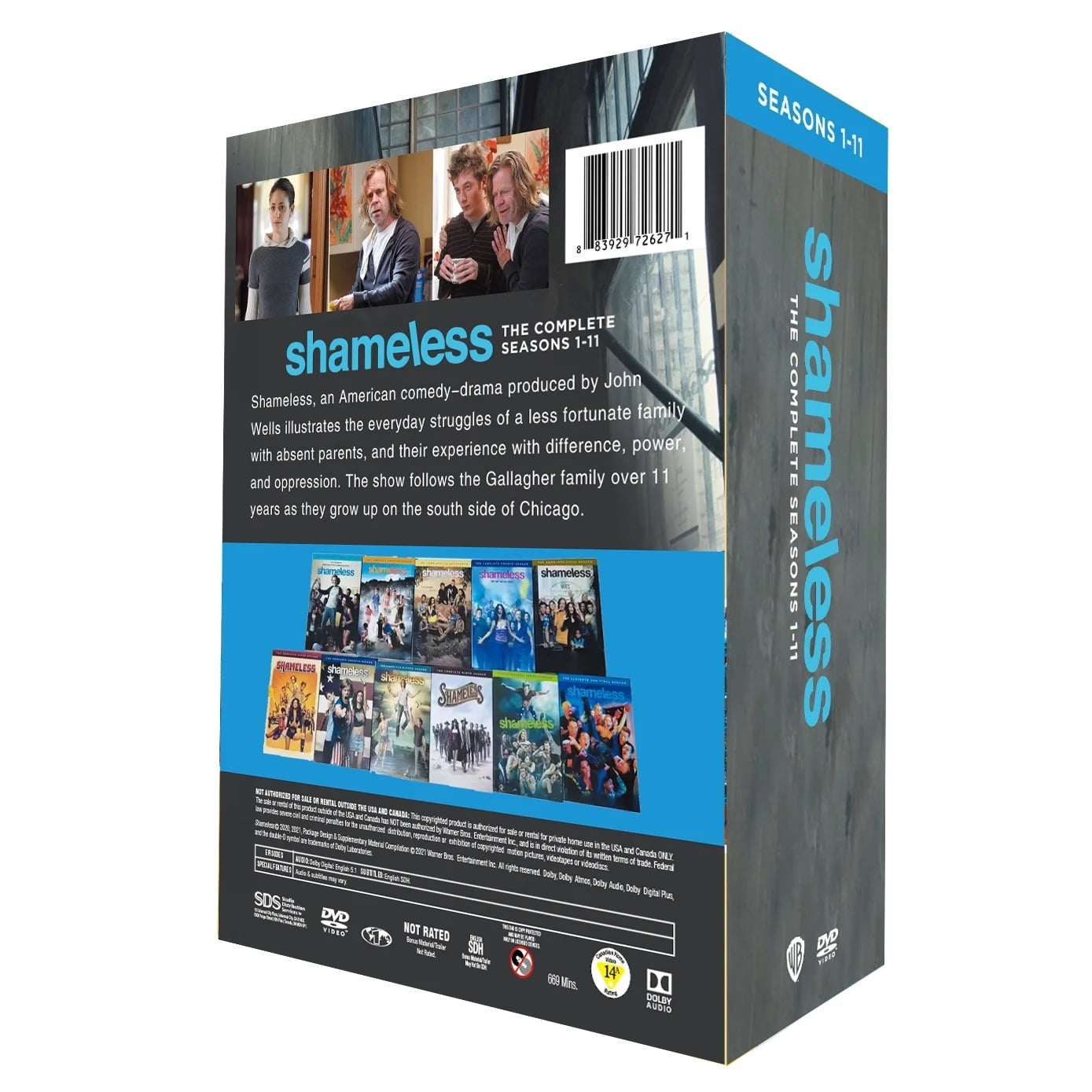 Shameless: The Complete Series Season 1-11 (DVD) - Walmart.com