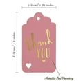 thumbnail image 5 of Inkdotpot ThankYou Bridal Shower-Baby Shower-Retirement-Wedding-Birthday Bottle Tag Real Gold Foil Favor Hang Tags Pack Of 50, 5 of 6
