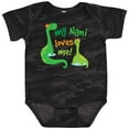 thumbnail image 3 of Inktastic My Nani Loves Me Grandson Dinosaur Boys Baby Bodysuit, 3 of 5