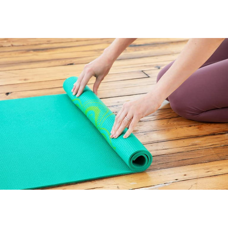 Sol Living 6P Free Yoga Mat Yoga Mat Stretching Pilates Meditation Exercise  Mat Gym Equipment Non Slip Portable Travel Yoga Accessories Foldable