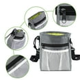 thumbnail image 4 of Bolsa de golosinas para perros, bolsa de golosinas para entrenamiento de perros para mascotas, bolsa de golosinas para perros pequeños a grandes, bolsa de golosinas para perros-gris, 4 of 5