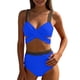 thumbnail image 2 of Trajes de baño para mujer, conjunto de traje de baño camisola sin espalda de color sólido informal y de moda para mujer, trajes de baño para mujer, trajes de baño para mujer, traje de baño para mujer,, 2 of 6