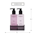 thumbnail image 7 of Pecksniffs Rose & Peony Moisturizing Hand Wash and Hand Lotion in a Black Mesh Caddy | 300ml/10.14 Fl oz, 7 of 7