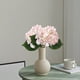 thumbnail image 4 of Hortensia artificial, flores falsas, plantas de simulación, ramo de boda, decoración para fiestas, exquisita decoración para el hogar, interior, oficina, sala de estar, planta artificial,, 4 of 9