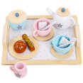 thumbnail image 3 of Kid Pretend Teapot Set for Tea Party Kitchen Pretend Playset Toy, 3 of 7