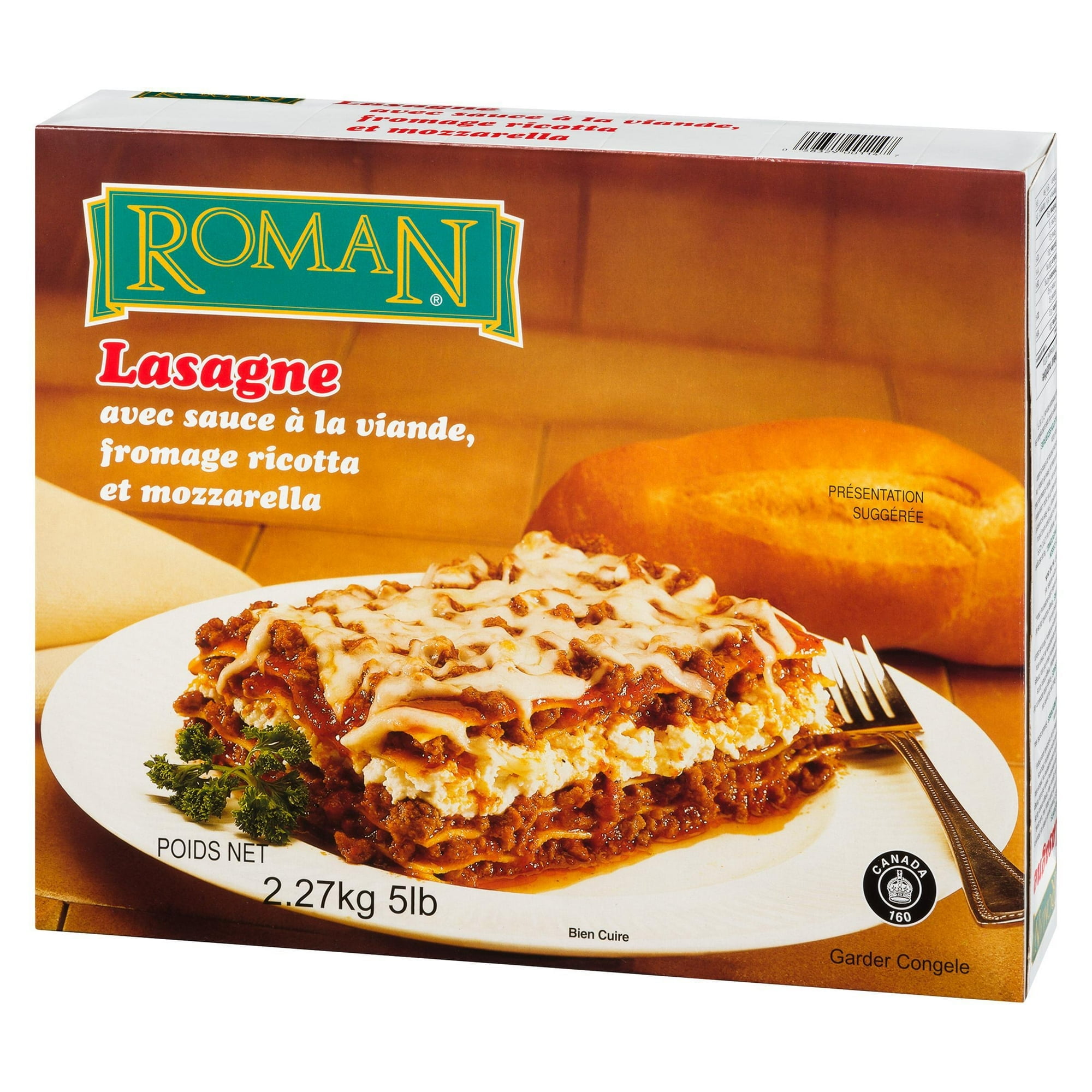 Roman Cheese Lasagna with Ricotta And Meat Sauce, 2.27 kg