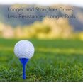thumbnail image 5 of Plastic Golf Tees Cup Mixed Color 3 1/4 Inch 83mm Long Unbreakable Value 50 Pcs, Step Down Tee Durable Tool Accessory For Men Women Kid, 5 of 5