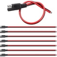 thumbnail image 1 of 14 AWG SAE Connector Cable SAE Power Car Extension Cable for Motorcycle Car Charger - 8 Pieces, 1 of 5