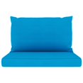 thumbnail image 3 of vidaXL Pallet Cushions 2 pcs Light Blue Oxford Fabric, 3 of 5