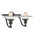 thumbnail image 2 of Innovations Lighting - Halophane - 2 Light Bath Vanity In Industrial Style-12, 2 of 2