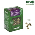 thumbnail image 2 of SPAX Interior Wood Screw Torx 8 Wafer Head - Bit Included - Pack of 195, 1.25 In, 2 of 5
