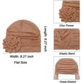 thumbnail image 7 of Dalrosia Women Turban Beanie Hat with Flower Chemo Headwear Elastic Head Wrap Cap, 7 of 7