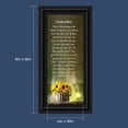 thumbnail image 2 of Godmother Gift From Godchild, Infant Baptism Gift, Religious Picture Frame,7389B, 2 of 8