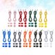 thumbnail image 4 of EeaseMX 9 pares de cordones elásticos ajustables sin cordones, de atar rápido, prácticos cordones con cierre para zapatillas y botas (rojo, naranja, amarillo, verde, azul, rosa, gris, blanco, negro)., 4 of 7