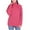 DT--Hot Pink, variant on DailyTrove Women's Solid Color Turtleneck Sweater, Long Sleeve, Winter Office & Lounge Wear, Soft Wool , Plus Size Friendly
