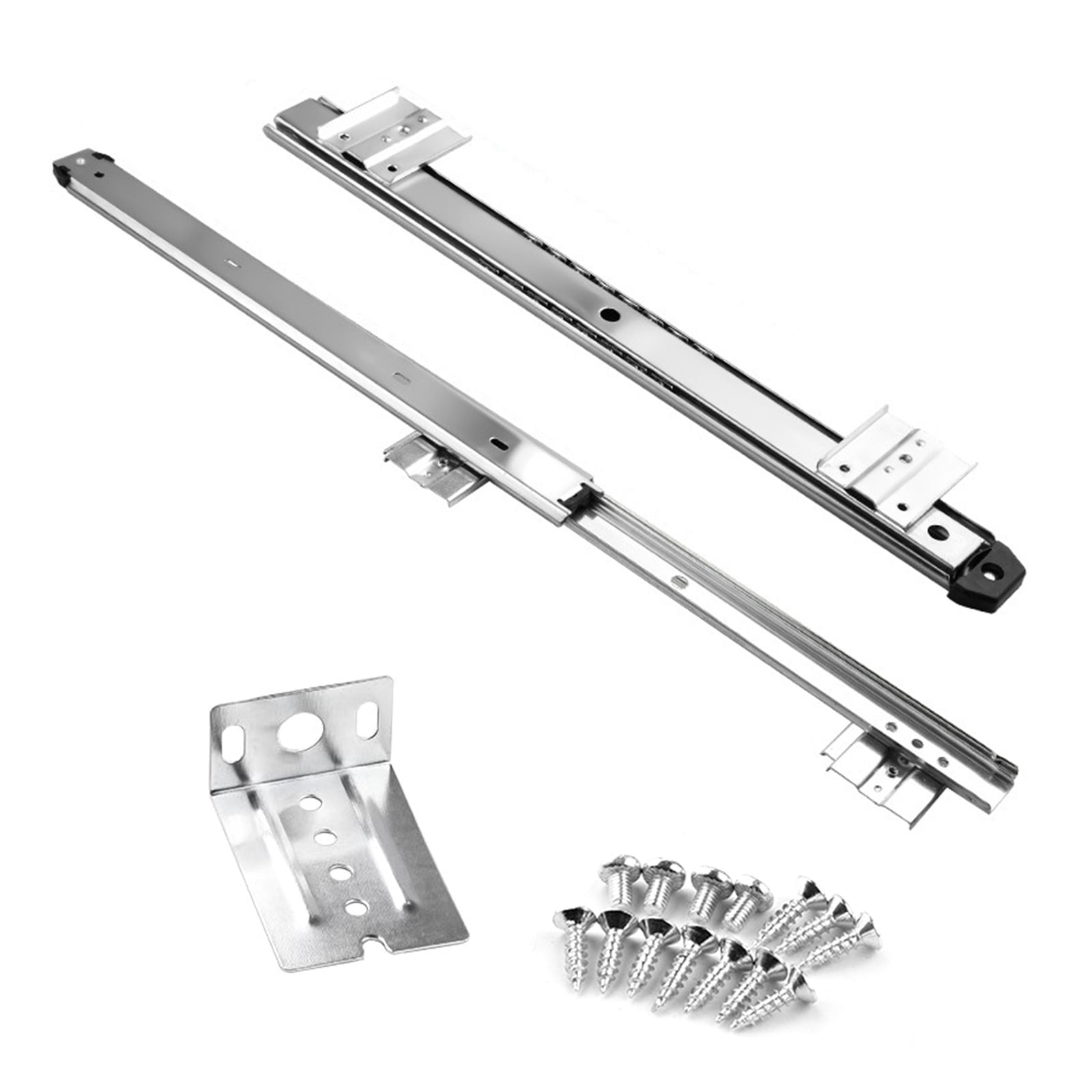 Adjustable Keyboards Slide Tray Keyboards Holder for Computer Table Build with Heavy Gauges Steel & Noise without Operate
