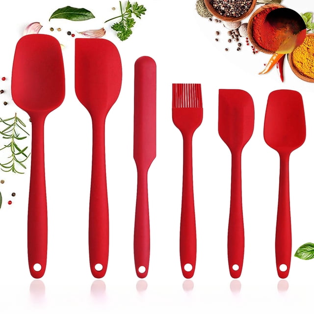 Raspador de crema de silicona Raspador de silicona Espátula de crema para pasteles integrada Herramienta para hornear
