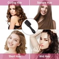 thumbnail image 4 of Comfort Comb Design Multifunctional Hair Dryer, 2024 New 2 in 1 Hair Dryer Brush & Straightener Brush, Multifunctional Anion Hair Dryer Brush, Fast Drying Styling Comb, 4 of 13