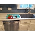 thumbnail image 3 of Carolines Treasures BB1865DDM Snowman With Doberman Dish Drying Mat, 3 of 3